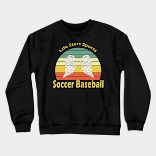 Soccer baseball Crewneck Sweatshirt